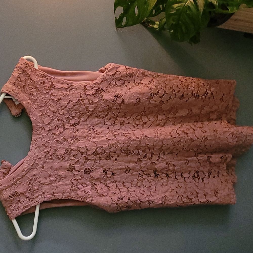 Lace top.